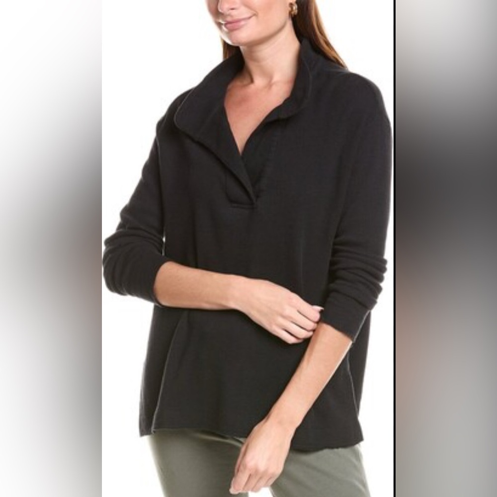 James Perse Thermal Funnel Polo